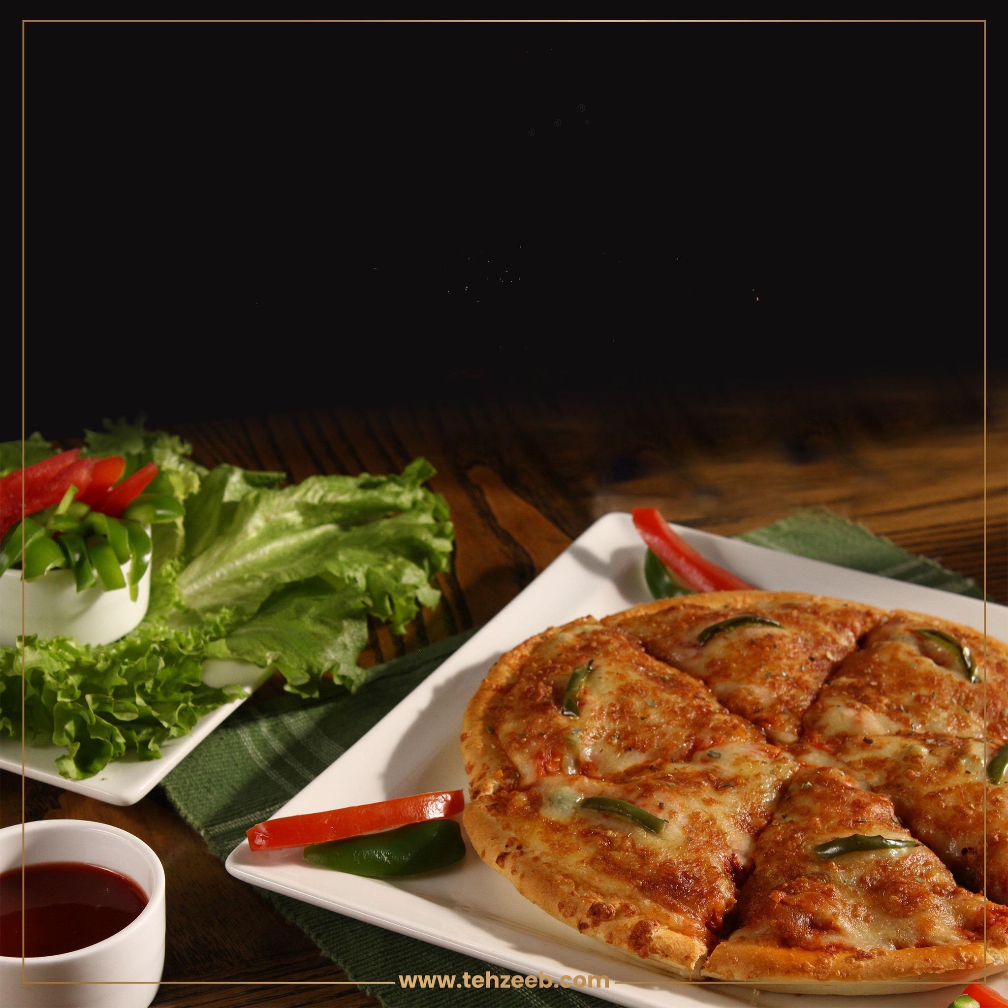 Send BEEF SALAMI LARGE PIZZA DEAL FROM TEHZEEB to Pakistan Online