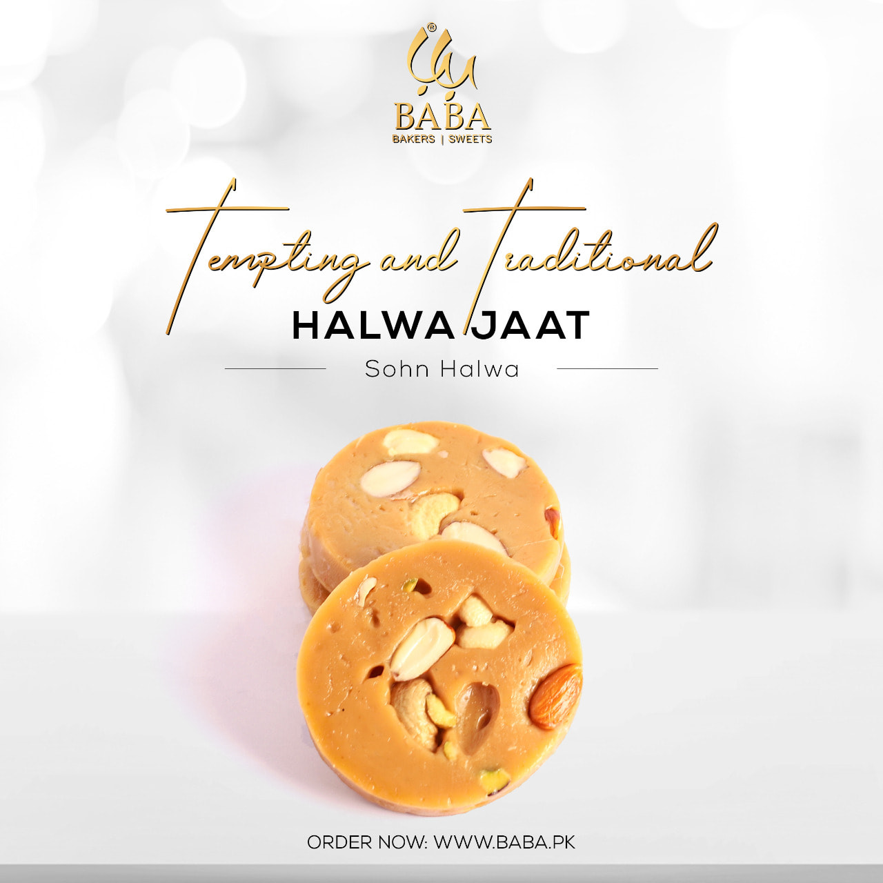 Send 1 KG SOHN HALWA BABA BAKERS & SWEETS to Pakistan Online Gifts