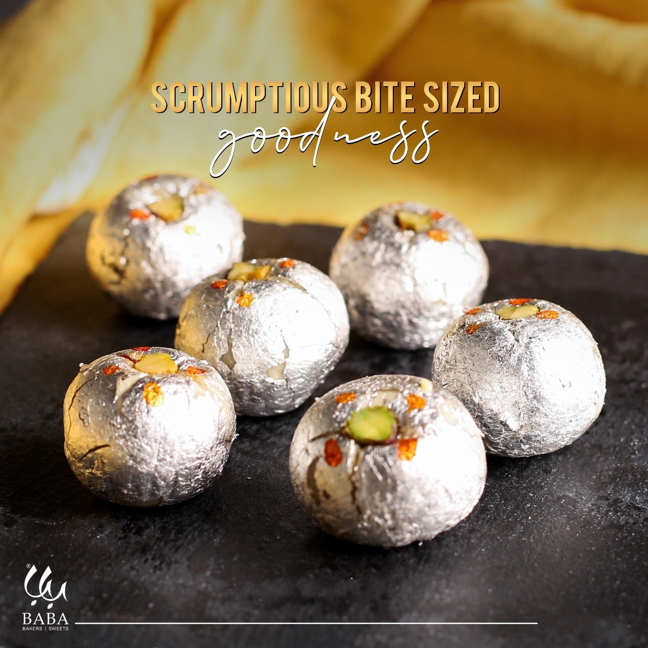 Send 1 KG KAJU PERRAY BABA BAKERS & SWEETS to Pakistan Online Gifts