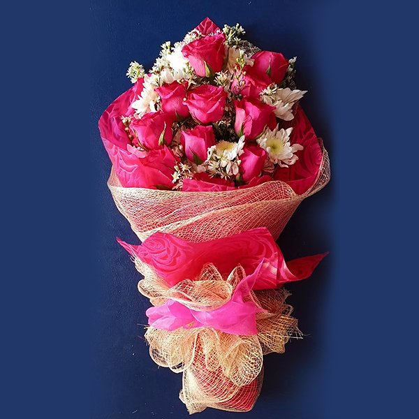 SPECIAL PINK FLOWERS BOUQUET