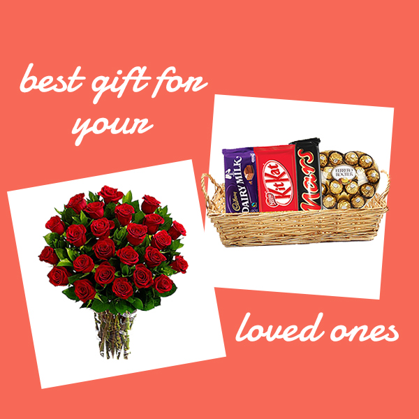 BLOOMING BITES- ROSES &  CHOCOLATES