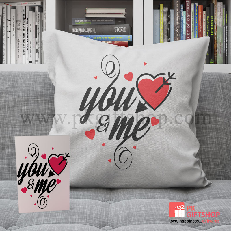 YOU & ME - THROW PILLOW
