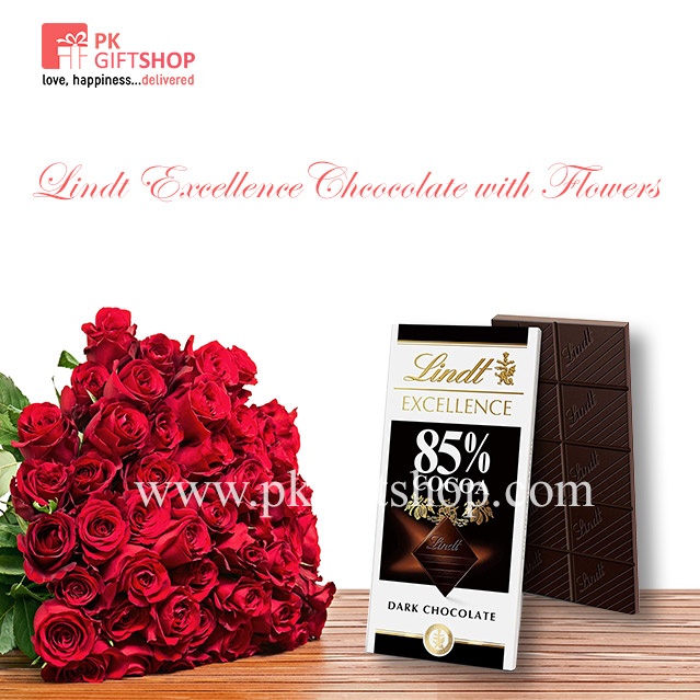 TOGETHER FOREVER- ROSES & LINDT CHOCOLATES