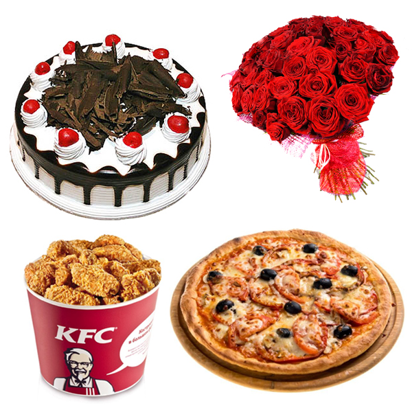 JUNK BITES - MEAL COMBO WITH ROSES