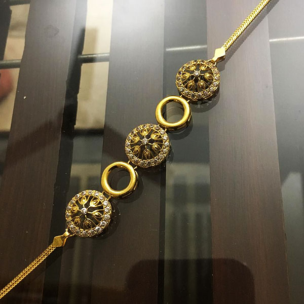 JUST FOR HER - GOLD PLATED BRACLET