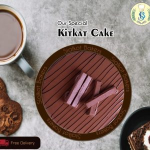KITKAT CHOCOLATE CAKE BY SIALKOT BAKERS AND SWEETS
