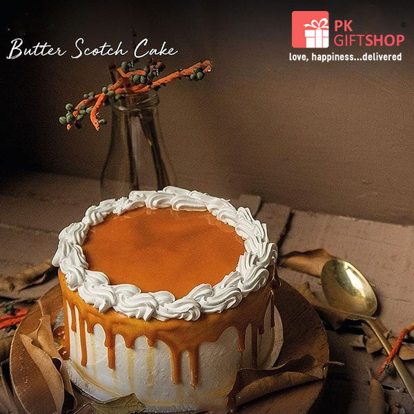BUTTER SCOTCH CAKE BY MASOOMS CAFE CAKES