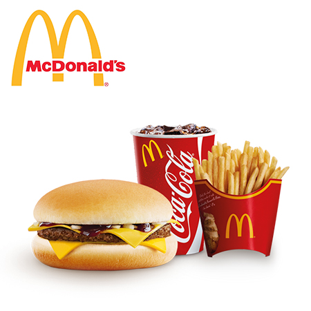MCDONALDS MEAL SERVE 4
