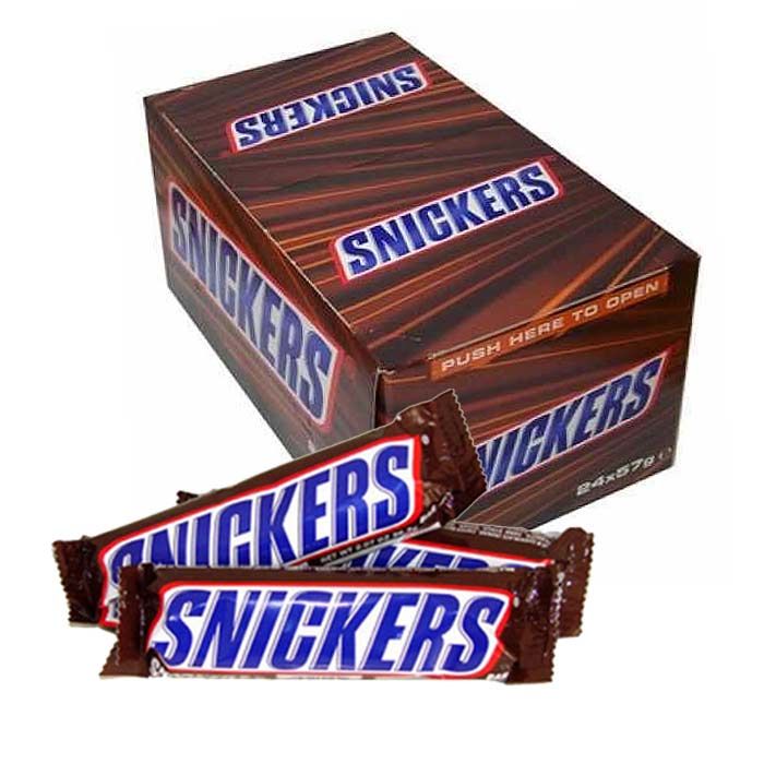SNICKERS CHOCOLATE (24 BARS)