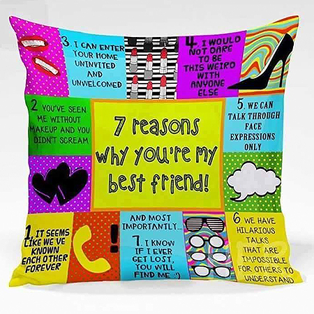 CUSHION FOR BEST FRIEND