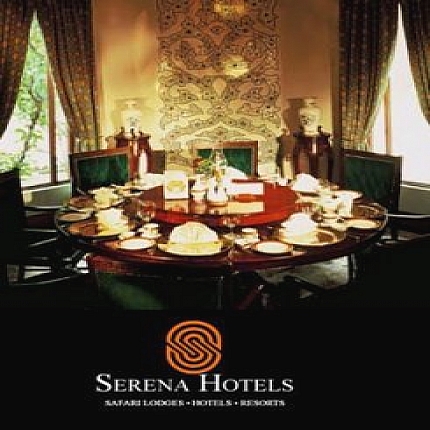 DINNER AT SERENA HOTEL FOR 3 PERSONS