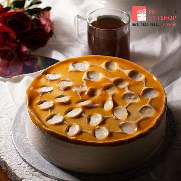 CARAMEL GELATO CAKE BY JALAL SONS CAKES