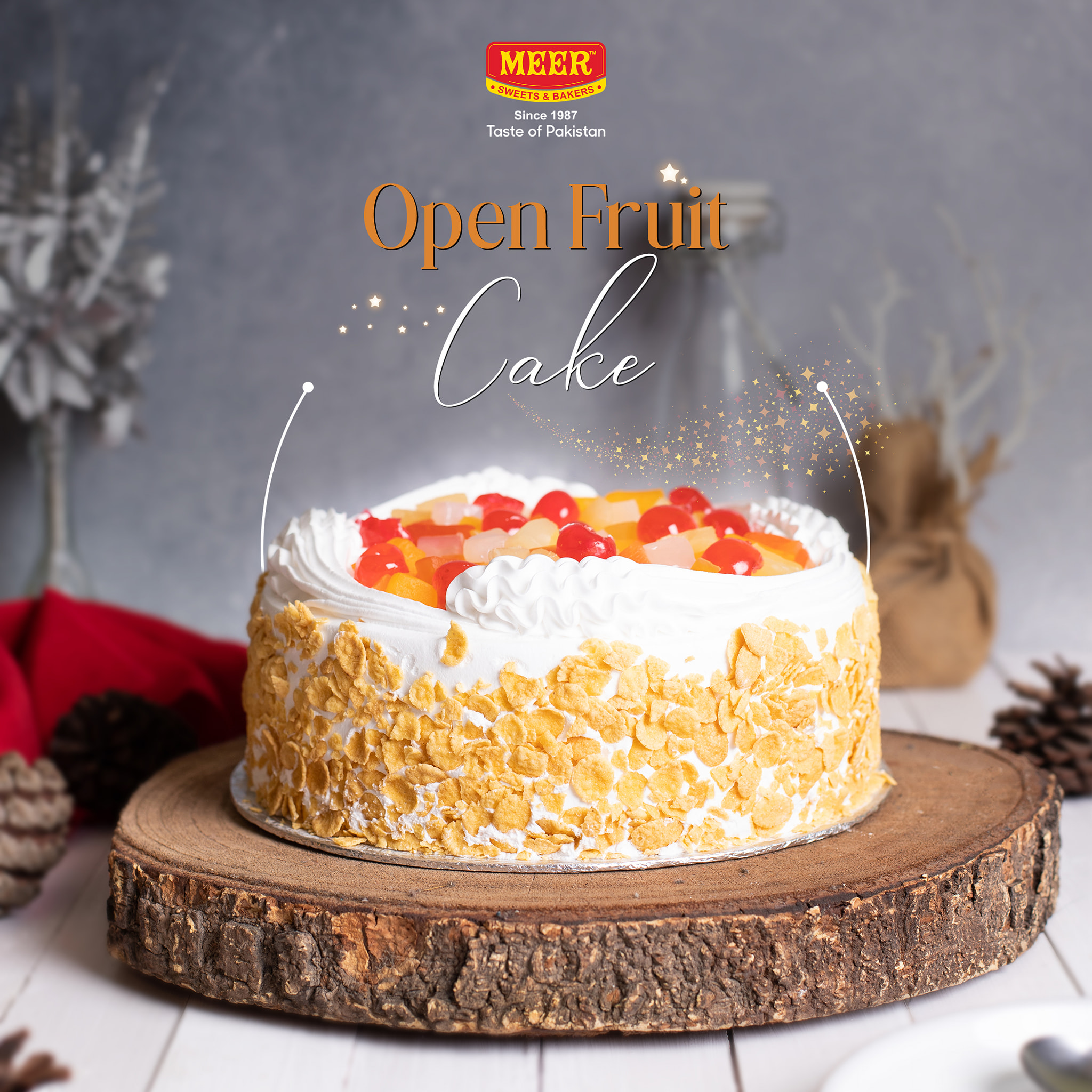 OPERA FRUIT CAKE BY MEER BAKERS & SWEETS