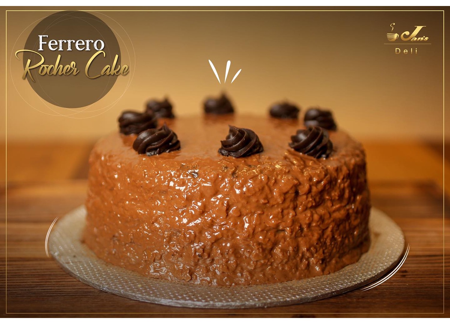 FERRERO ROCHER CAKE BY JAN'S DELI