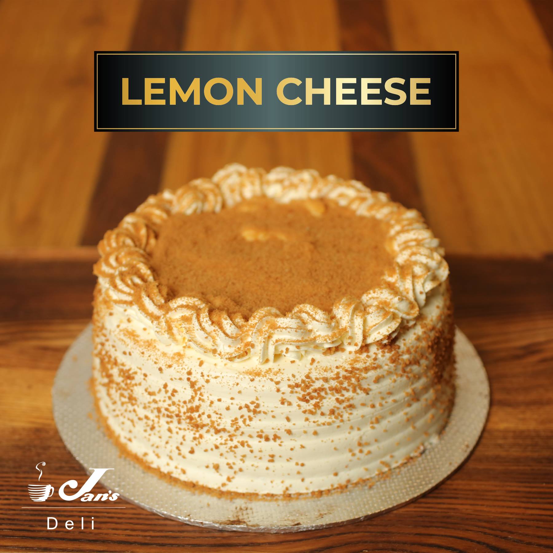 LEMON CHEESE CAKE BY JAN'S DELI