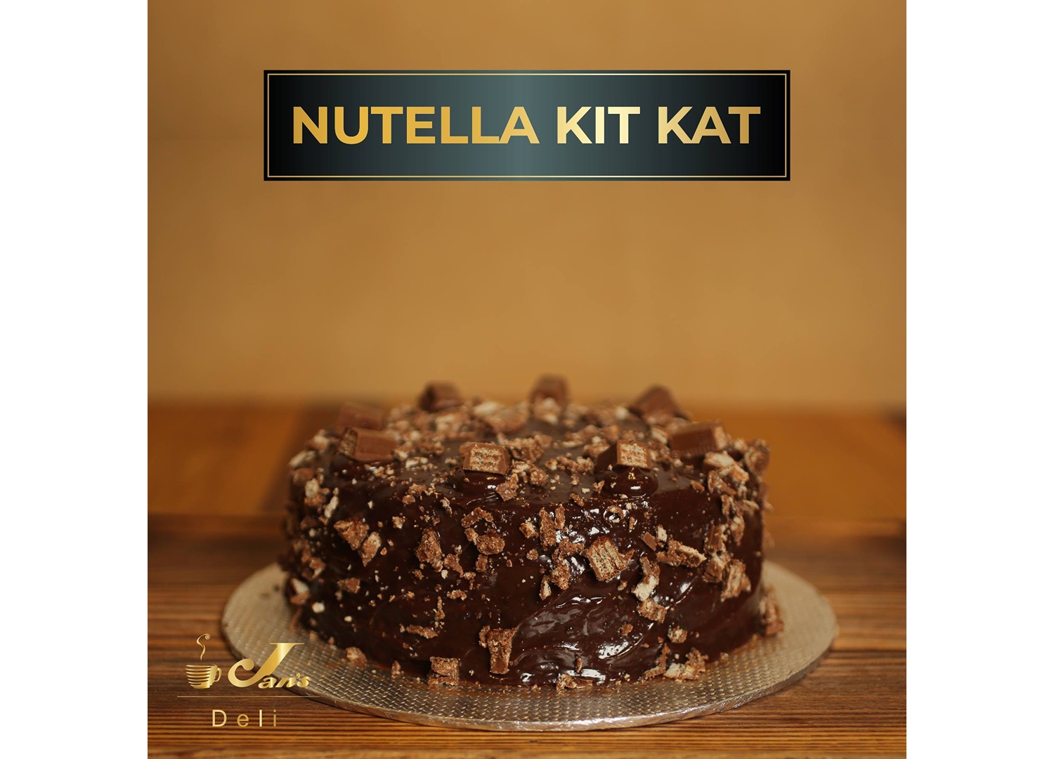 NUTELLA KITKAT CHOCOLATE CAKE BY JAN'S DELI