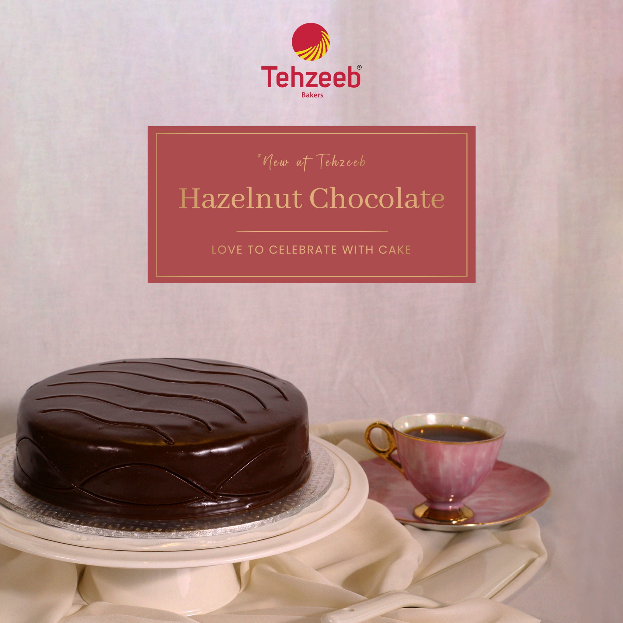HAZELNUT CHOCOLATE CAKE BY TEHZEEB BAKERS