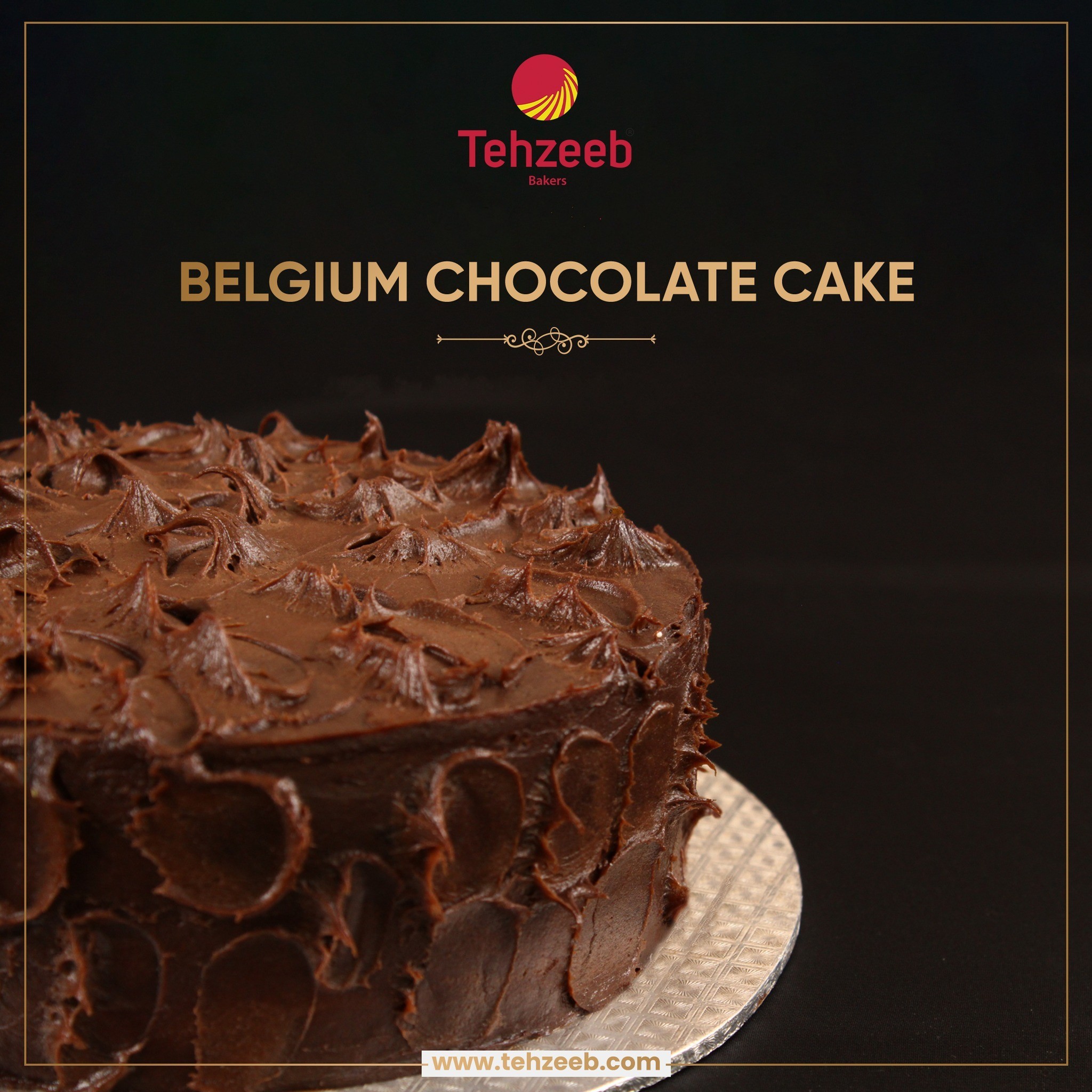 BELGIUM CHOCOLATE CAKE BY TEHZEEB BAKERS