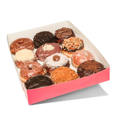 BOX OF 12 REGULAR DONUTS BY ODONUTS