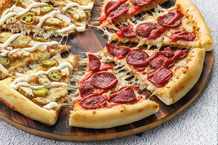 HALF N HALF LARGE PIZZA DEAL FROM DOMINO'S