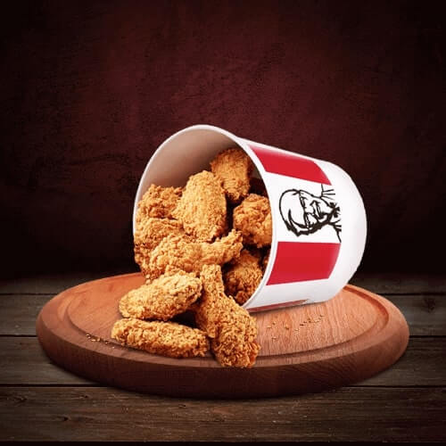 KFC CHICKEN WINGS BUCKET (8 PCS)