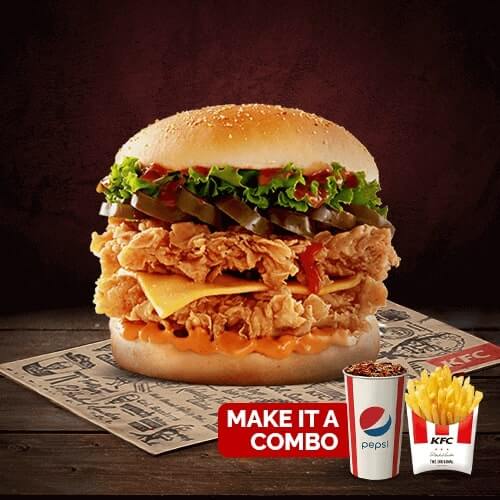 ZINGER STACKER COMBO