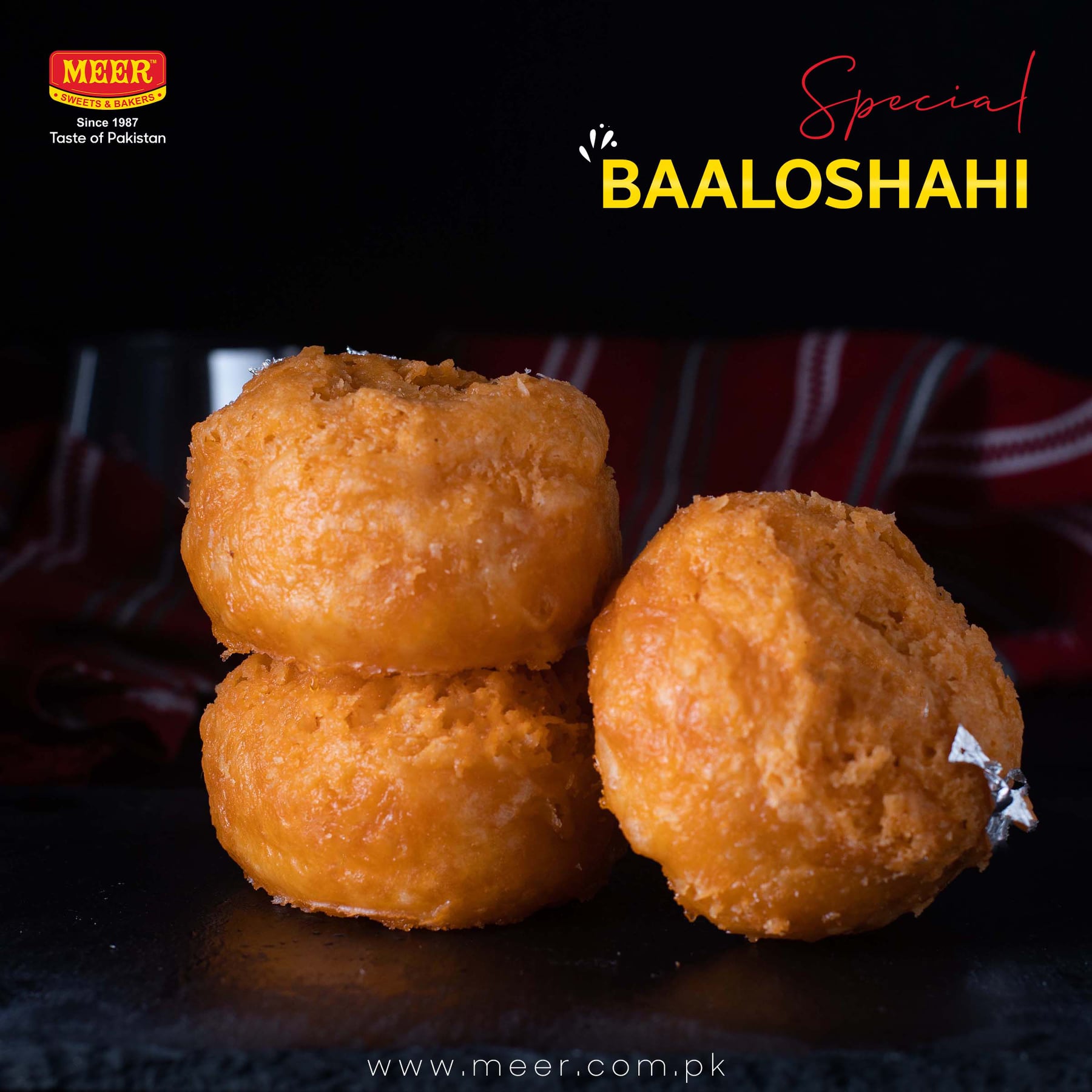 1 KG BAALOSHAHI FROM MEER SWEETS & BAKERS