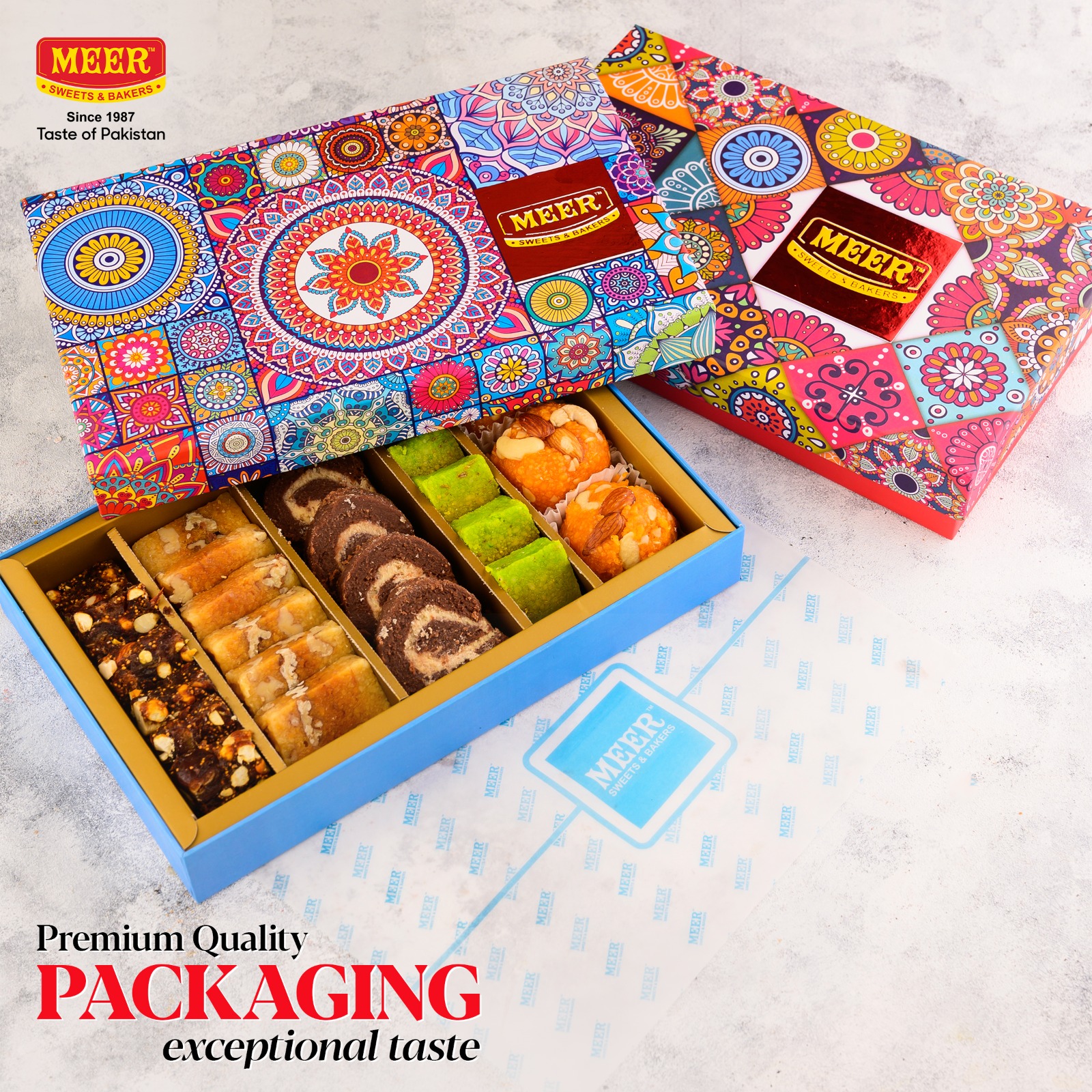 2 KG SPECIAL MITHAI FROM MEER SWEETS & BAKERS