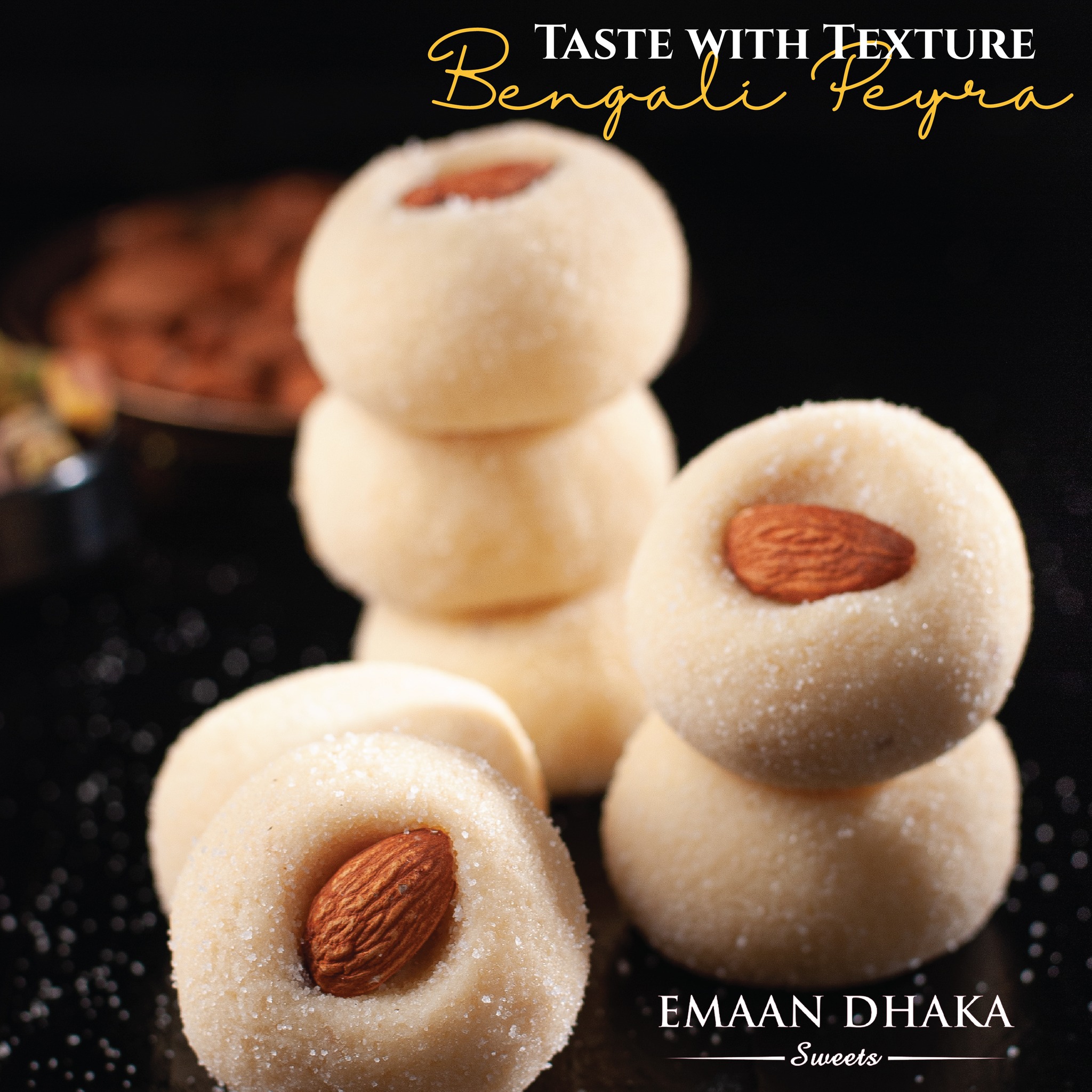 1 KG BENGALI PEYRA - EMAAN DHAKKA SWEETS