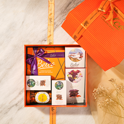 CHOCO HONEY NUTS HAMPER BY BELCO
